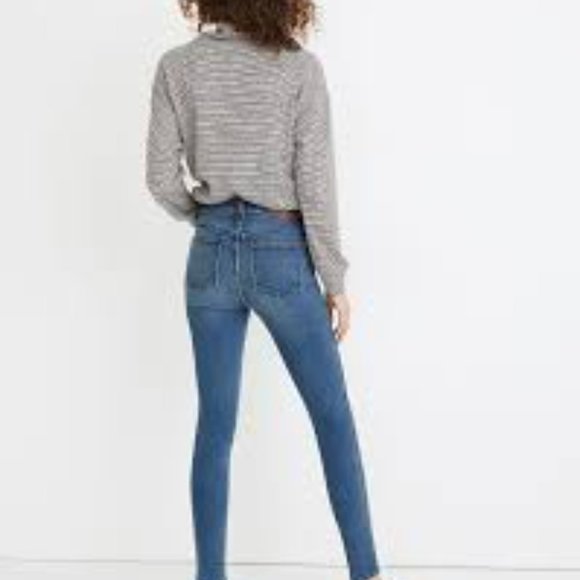 Madewell Denim - MADEWELL 10" High-Rise Skinny Jean, dark wash, 28